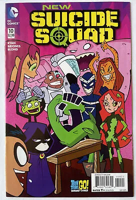 Buy New Suicide Squad #10 • Teen Titans Go! Variant Cover! (2015 DC) Harley Quinn • 3.19£