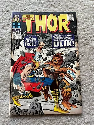 Buy The Mighty Thor #137 Silver Age  Marvel Comic Book • 60.32£