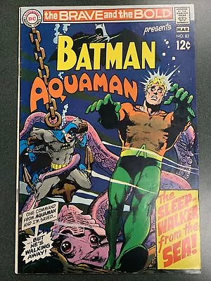 Buy The Brave & The Bold #82 (DC, 1969) Ocean Master Origin Retold Neal Adams FN • 47.44£