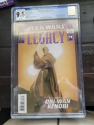 Buy Dark Horse Star Wars Legacy #16 CGC Graded 9.6 Obi-Wan Cover • 39.72£