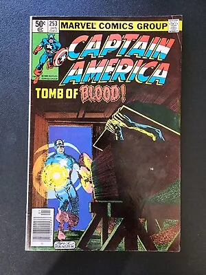 Buy Marvel Comics Captain America #253 January 1981 John Byrne 1st App Union Jack • 8£