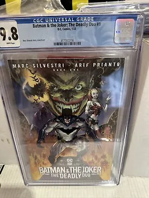 Buy Batman & The Joker: The Deadly Duo 1 CGC 9.8 • 60£