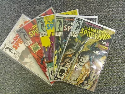 Buy The Amazing Spider-Man 5 Comic Lot #290-294 Kraven, Spider Slayer Free Shipping • 31.94£