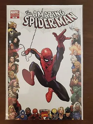 Buy Amazing Spider-man #602 Mike McKone Frame Variant 70 Years Marvel Comics (2009) • 15.88£