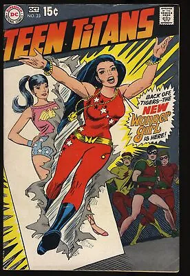 Buy Teen Titans #23 FN/VF 7.0 New Wonder Girl Costume! DC Comics 1969 • 49.88£