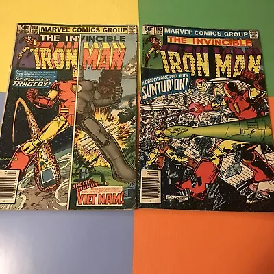 Buy Iron Man #143 #144 (1981, Marvel)                                           [B6] • 6.40£