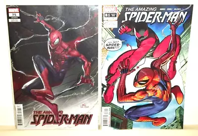 Buy THE AMAZING SPIDER-MAN #75C,81A (Marvel Comics 2022)1st Print • 4.99£