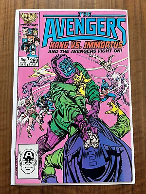 Buy Avengers #269, Marvel July 1986, Kang Vs Immortus,  FN/VF Condition • 15.76£