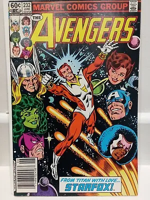 Buy Avengers #232 |1983| Nm | Nws | Eros Is Renamed Starfox And Joins Avengers *hot* • 21.52£