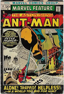 Buy Marvel Feature#4 Vg 1972 Ant-man Bronze Age Comics • 17.79£