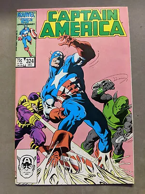 Buy Captain America #324, Marvel Comics, 1986, FREE UK POSTAGE • 5.99£