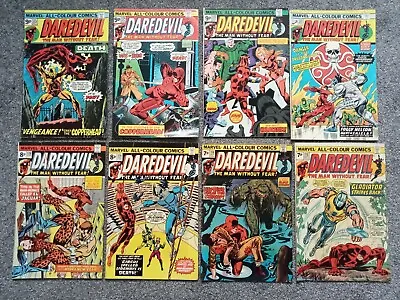 Buy 8 Daredevil Comics Job Lot 70's.  Issues 113, 114, 118, 120, 121, 123, 124, 125  • 25£