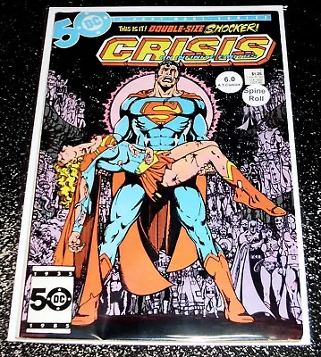 Buy Crisis On Infinite Earths 7 (6.0) 1st Print 1985 DC Comics - Death Of Supergirl • 7.99£