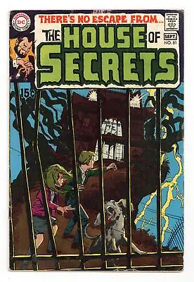 Buy House Of Secrets #81 GD/VG 3.0 1969 1st App. Abel • 47.30£