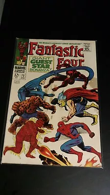 Buy Fantastic Four #73 -Thor & Daredevil & Spider-Man.  All Together  • 39.53£