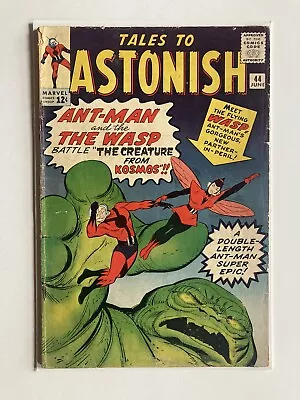 Buy Tales To Astonish #44 1963 (1st Wasp) Marvel Key Issue! • 638.82£