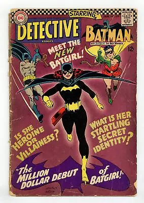 Buy Detective Comics #359 PR 0.5 1967 1st App. New Batgirl Barbara Gordon • 323.87£