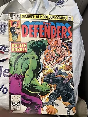 Buy The Defenders #84 1st Battle Of Namor & Black Panther Marvel Comics 1980 • 5.99£