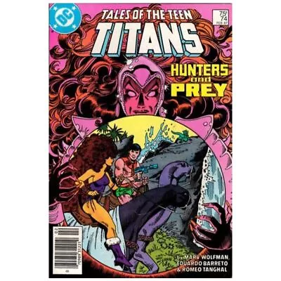 Buy Tales Of The Teen Titans #74 Newsstand In NM Minus Condition. DC Comics [j^ • 2.55£