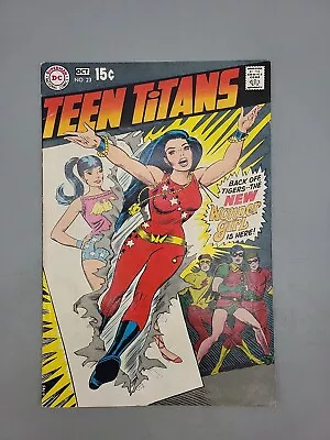 Buy TEEN TITANS #23 1969 New WONDER GIRL - DC Comic Book • 63.95£