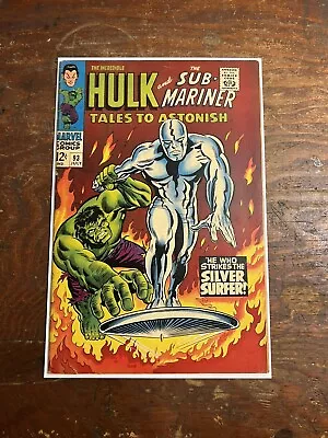 Buy Tales To Astonish #93 (1967) Iconic Silver Surfer/Hulk Mid Grade, Nice Colors • 114.64£
