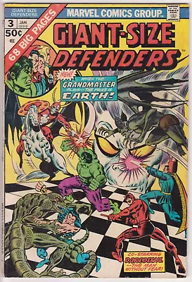 Buy Giant-Size Defenders #3, Marvel Comics 1975 GD/VG 3.0 1st Korvac • 23.75£