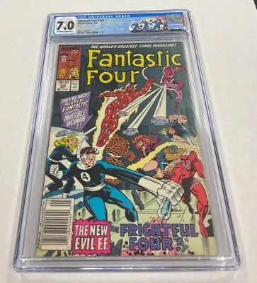 Buy Fantastic Four Issue #326 Special Label Marvel 1989 CGC Graded 7.0 Comic Book • 40.31£