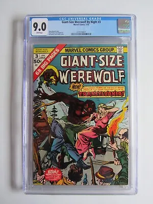 Buy Giant-Size Werewolf By Night 3 CGC 9.0 WP Transylvania 1975 • 80.28£