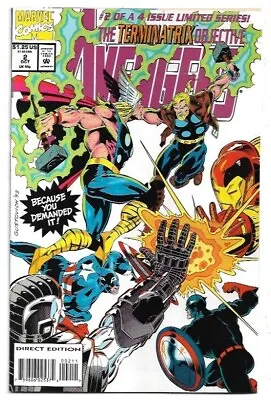 Buy Avengers Terminatrix Objective #2 FN/VFN (1993) Marvel Comics • 1.75£
