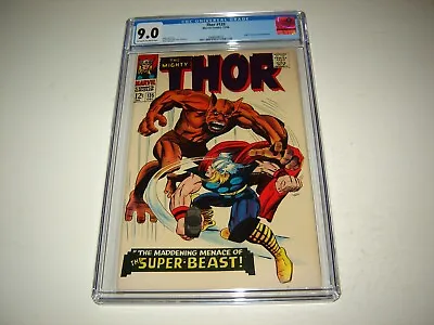 Buy Thor #135 CGC 9.0  1966 Silver Age Marvel Comic • 276.47£