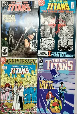 Buy The New Teen Titans #38 #42 #50 #65 DC 1984-1990 Comic Books • 8.03£