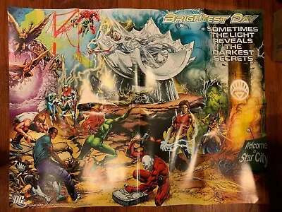 Buy DC COMICS Brightest Day DEATH OF AQUAMAN 29  X 22  SDCC Promo Poster • 3.94£
