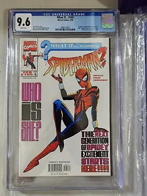 Buy What If # 105 CGC 9.6. 1st Of App Of Spider-Girl May Parker. • 238.99£