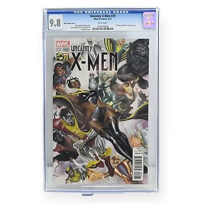 Buy Uncanny X-men #29 (Ross 75th Anniversary Variant) CGC 9.8 • 149.85£