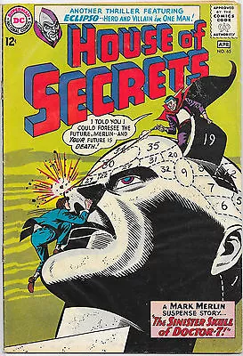 Buy House Of Secrets #65, DC Comics 1964, Meskin, Toth Eclipso Story VG/FN • 15.99£