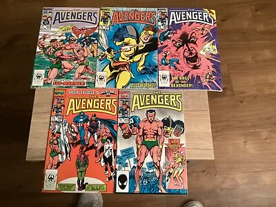 Buy The Avengers 262, 264-266, 270. 1985 The Beyonder, Silver Surfer, Sub-mariner. • 2.99£