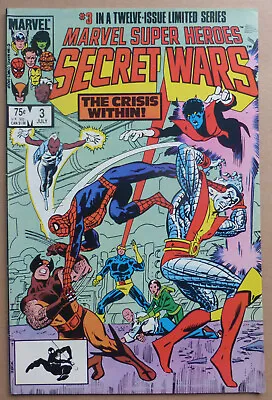 Buy Marvel Super Heroes, Secret Wars #3, Key Issue, High Grade. • 24£
