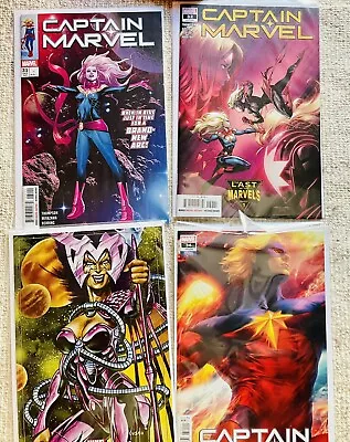 Buy Captain Marvel Comic 31 32 33 34  Variant Covers As Shown Artgerm Trading Card • 12£