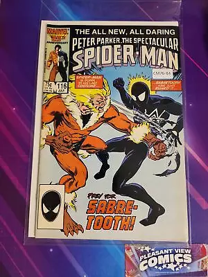 Buy Spectacular Spider-man #116 Vol. 1 High Grade 1st App Marvel Comic Book Cm76-84 • 25.48£