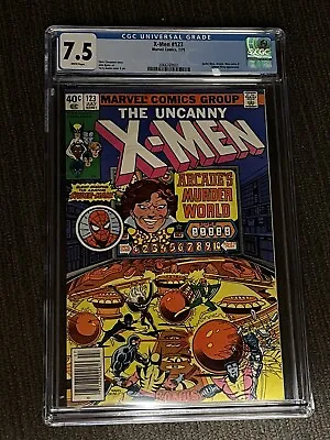 Buy Uncanny X-Men #123 (1979) Arcade/Murderworld Issue CGC 7.5 Marvel Comics • 32.17£