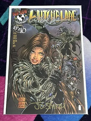 Buy Witchblade #10 3X SIGNED 1st App The Darkness Michael Turner Dave Wohl JD Smith • 55.33£