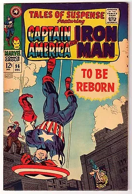 Buy MARVEL Comics TALES OF SUSPENSE IRON MAN #96  1967  VFN- 8.0 • 54.99£