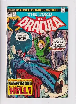 Buy Tomb Of Dracula (1972) #  19 (6.0-FN) (1252303) Blade Cameo 1974 • 21.60£
