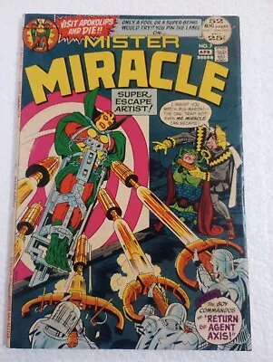 Buy Mister Miracle #7 -1972- DC Comics -**1ST APP. OF KANTO* • 17.69£