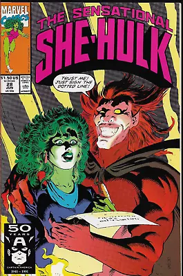 Buy SENSATIONAL SHE-HULK (1989) #28 - Back Issue • 19.99£