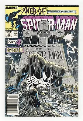 Buy Web Of Spider-Man #32N VG+ 4.5 1987 • 27.61£