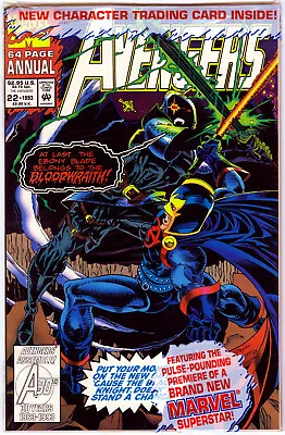 Buy Avengers Annual #22 1st Bloodwraith (1993) Polybagged • 3.22£