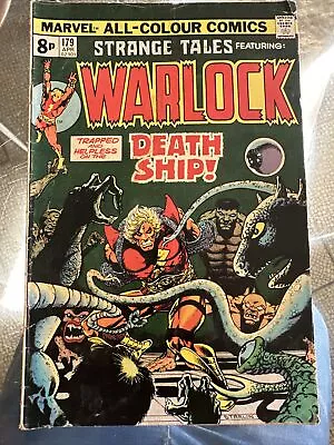 Buy Marvel Comics Strange Tales #179 Warlock 1st Appearance Of Pip The Troll • 8£