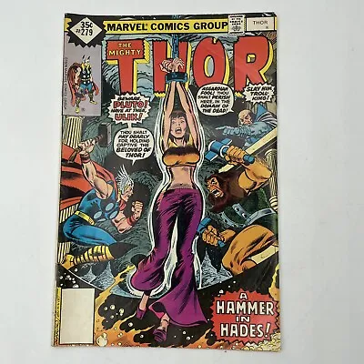 Buy The Mighty Thor #279 (marvel 1979) Cockrum Jane Foster Bondage Cover F/vf • 9.60£