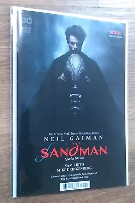 Buy The Sandman #1 RARE [Neil Gaiman Special Edition] Netflix DC Black Label Comic • 7.99£